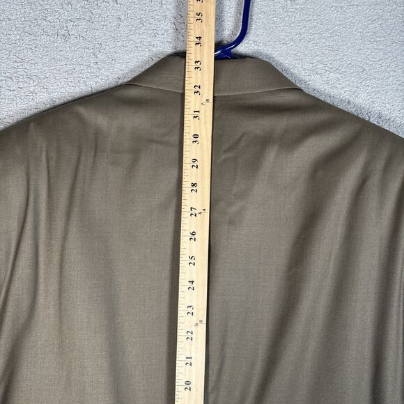 Lauren Ralph Lauren Suit‎ 2 Piece Men’s Size 44R/34W Olive Green Wool - Picture 10 of 16